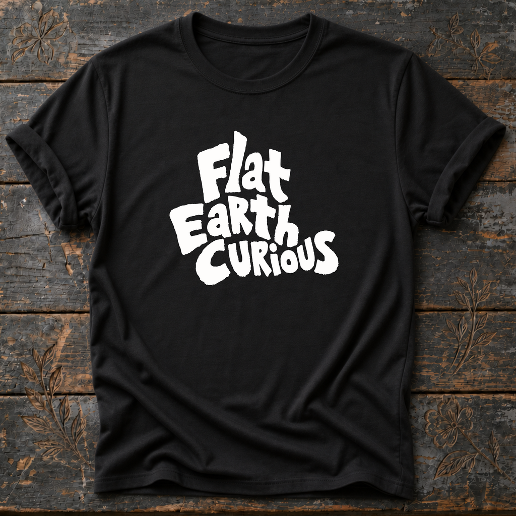 Flat Earth Curious T-Shirt