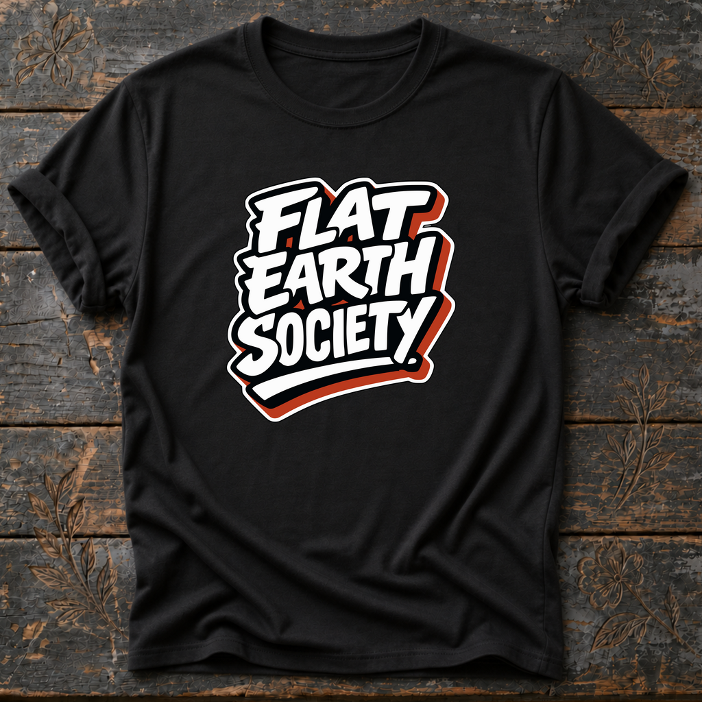 Flat Earth Society T-Shirt