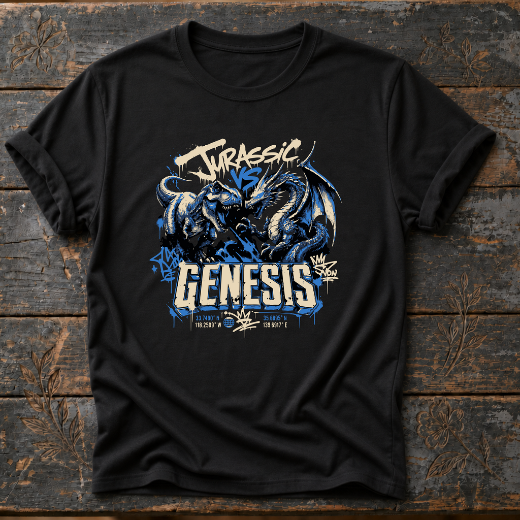 Jurassic vs Genesis T-Shirt