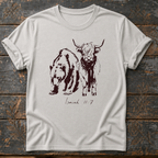 The Cow and the Bear Shall Graze Isaiah 11:7 T-Shirt