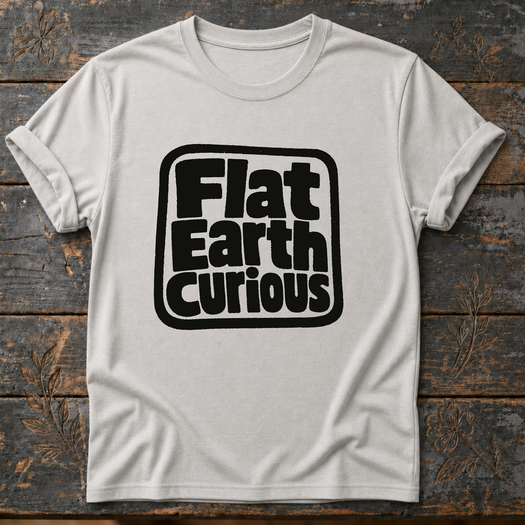Flat Earth Curious T-Shirt