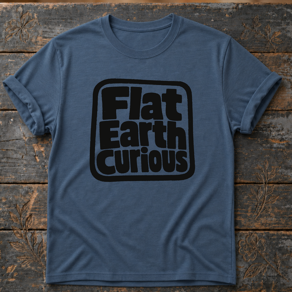 Flat Earth Curious T-Shirt