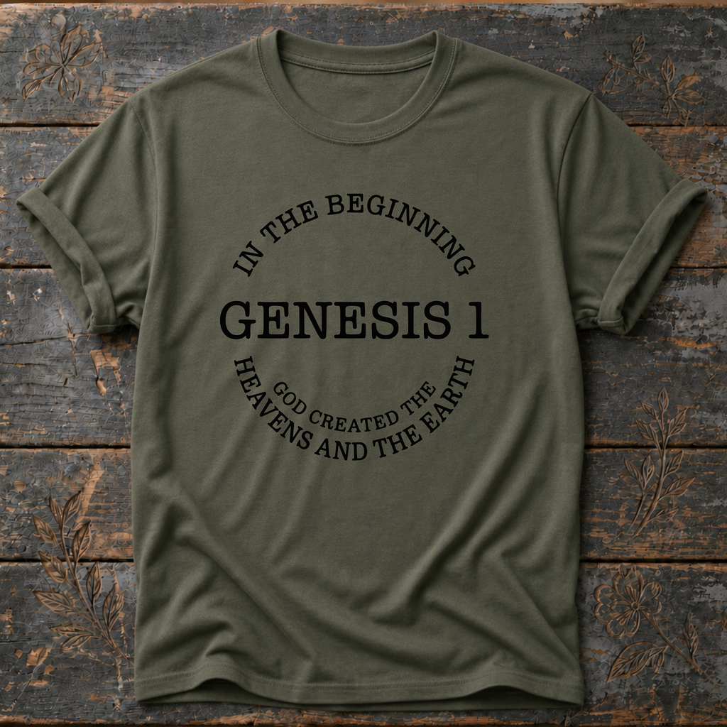 In the Beginning Genesis 1 T-Shirt