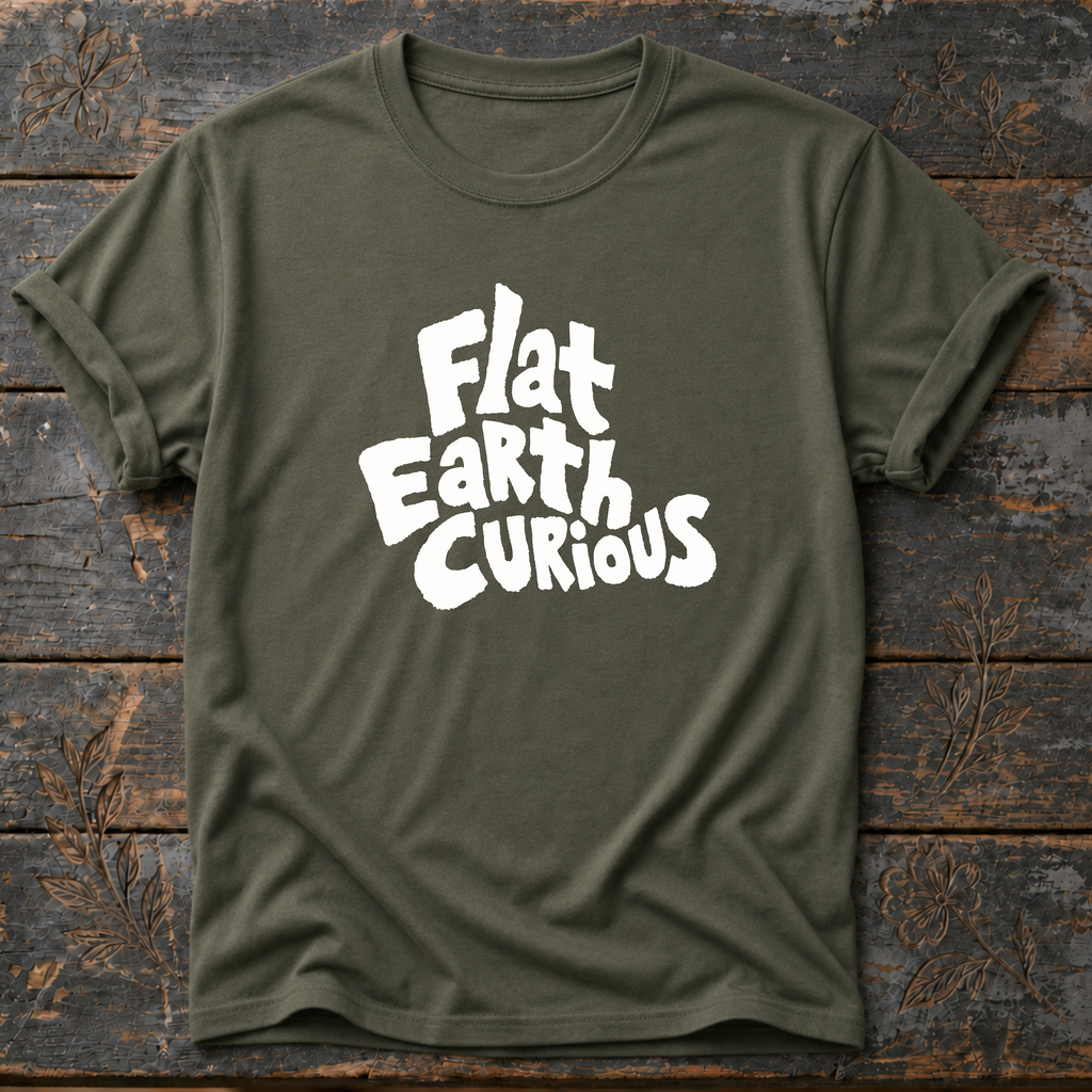 Flat Earth Curious T-Shirt