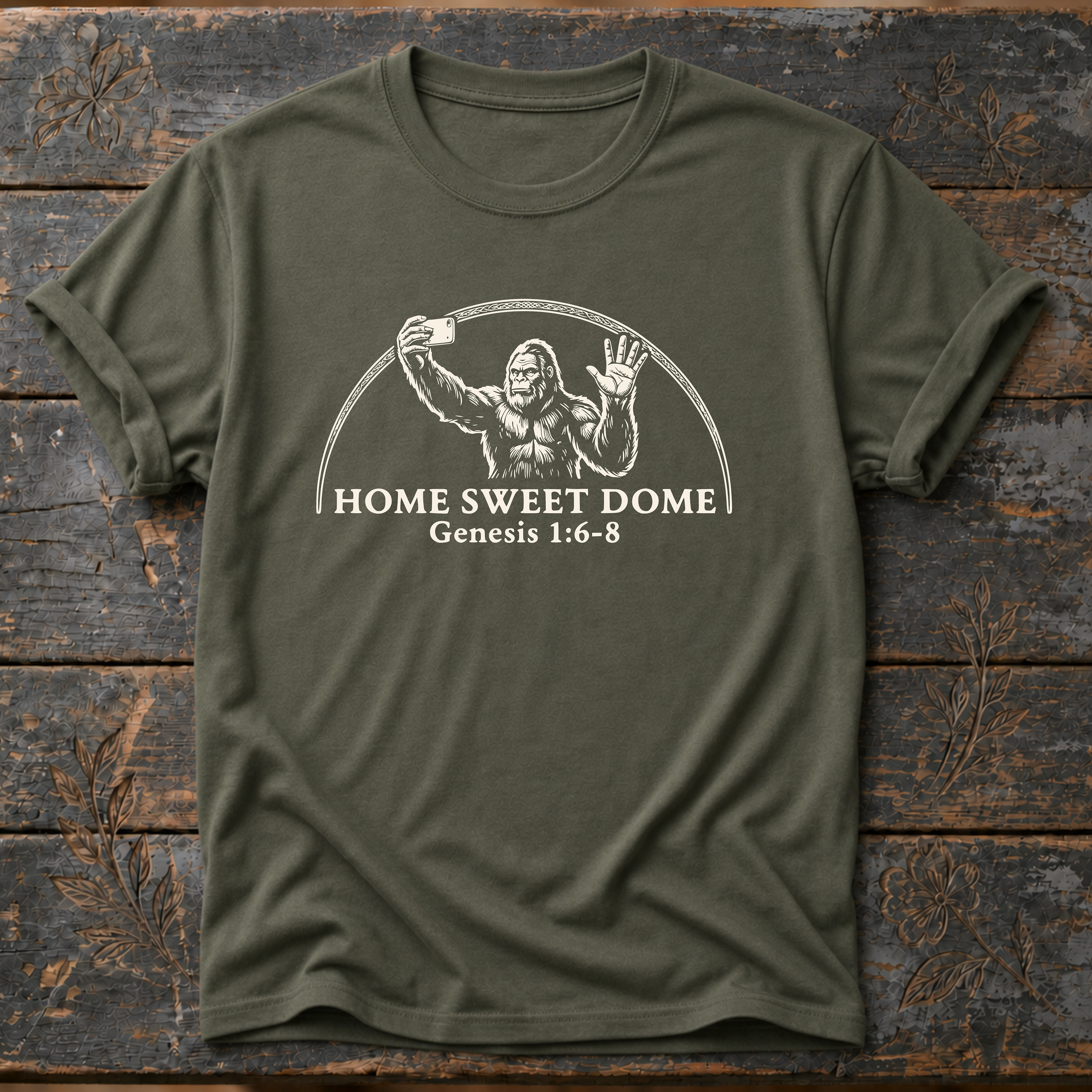 Sasquatch Home Sweet Dome T-Shirt