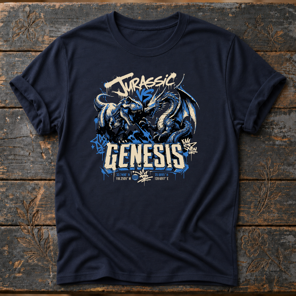 Jurassic vs Genesis T-Shirt