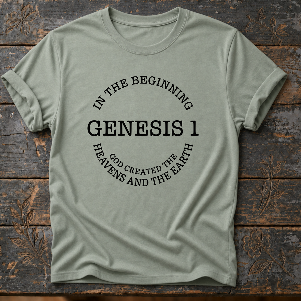 In the Beginning Genesis 1 T-Shirt