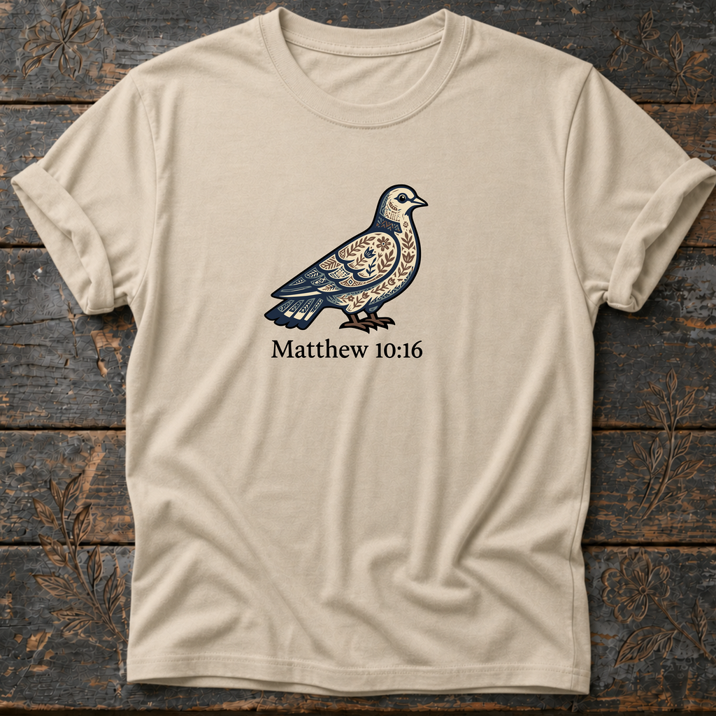 Be as Shrewd as Snakes and Innocent as Doves Matthew 10:16 T-Shirt