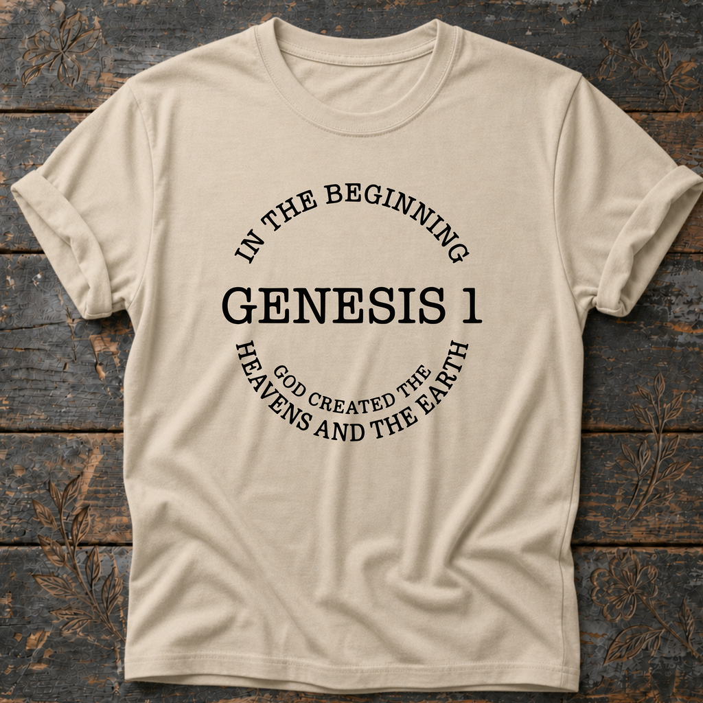 In the Beginning Genesis 1 T-Shirt