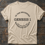 In the Beginning Genesis 1 T-Shirt
