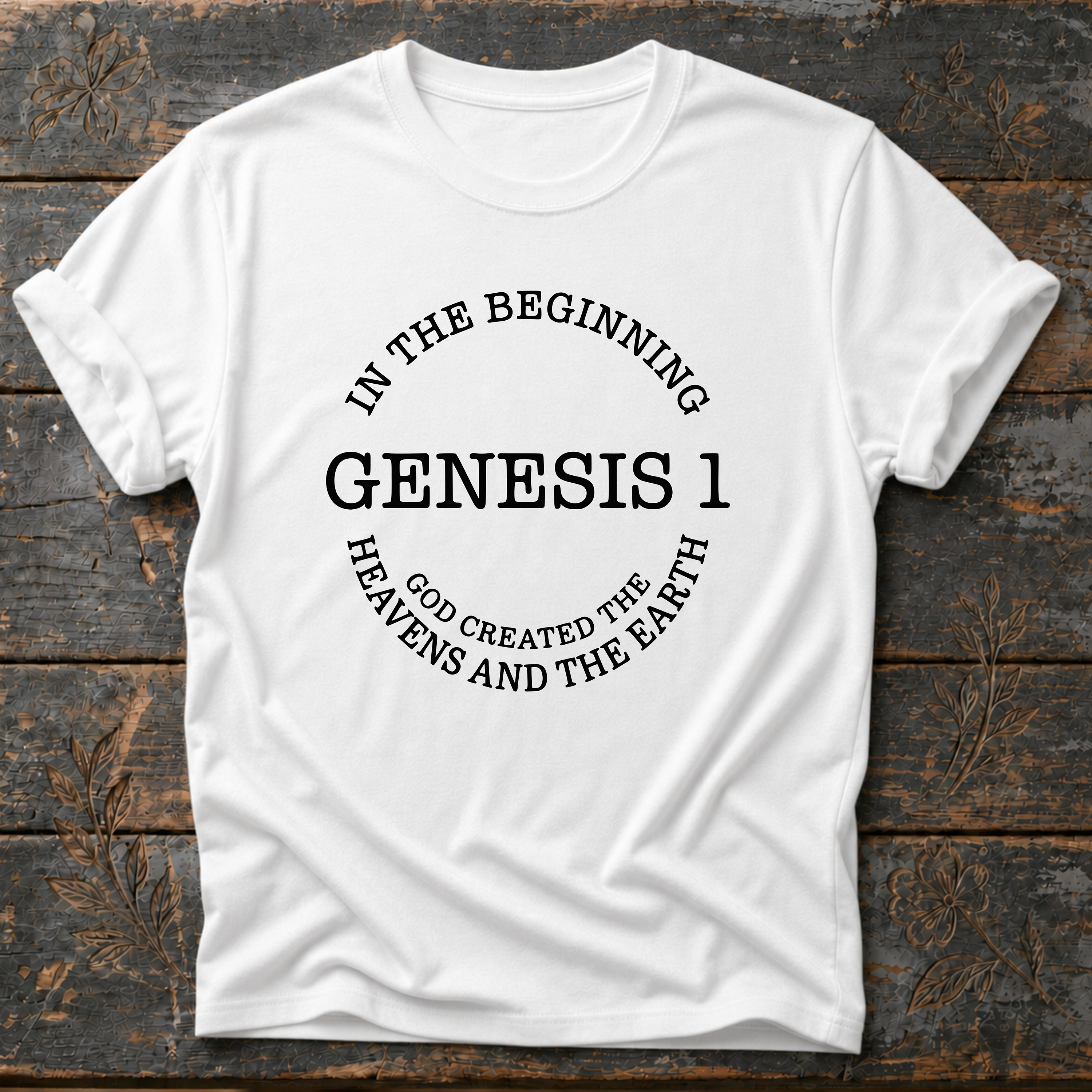 In the Beginning Genesis 1 T-Shirt